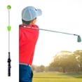 thumbnail image 1 of Entrenadores de golf swing swing swing swing entrenador de retraso para adultos barra de práctica de golf Verde, 1 of 8