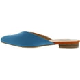 thumbnail image 3 of Bellini Flex Womens Comfort Slip On Mule 9.5 Turquoise/Orange Microsuede, 3 of 6