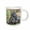 White, variant on 3drose, Two Juvenile Vervet Monkey Fighting, Lake Manyara Np, Tanzania, 15oz Mug