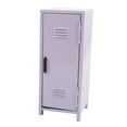 thumbnail image 3 of veasfak Mini Locker Cute Metal with Lock and Key Desk Cabinet for Cards Toys Makeups violet, 3 of 9