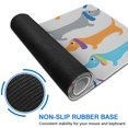 thumbnail image 6 of Long Mouse Pads for Desk,Colorful Funny Dachshund Desk Mats on Top Of Desks, Desk Mouse Pad Extra Large with 3mm Non-Slip Base and Stitched Edge for Gaming,Office,Work,Home 31.5"x11.8", 6 of 6