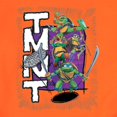 thumbnail image 3 of Teenage Mutant Ninja Turtles: Mutant Mayhem - Donatello, Raphael, Leonardo, & Michelangelo - Men's Crew Neck Fleece Pullover, 3 of 6