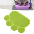 thumbnail image 1 of Tapis de Litière pour Chat Antidérapant Imperméable en Forme de Patte en PVC Doux pour Intérieur, 1 of 8