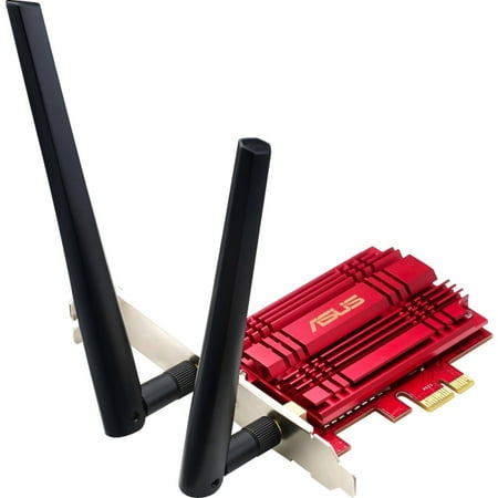 Pci Ac Wifi Adapter Asus PCE-AC56 IEEE 802.11ac - Wi-Fi Adapter for Desktop Computer - PCI Express - 1.27 Gbit/s - 2.40 GHz ISM - 5 GHz UNII - Internal ()