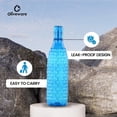 thumbnail image 4 of oliveware Premium Plastic Water Bottle, 1L, Set of 3, Blue, 4 of 4