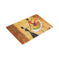thumbnail image 3 of MKHERT Modern Spanish Dance Dancing Girls Oil Painting Doormat Rug Home Decor Floor Mat Bath Mat 30x18 inch, 3 of 3