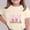 Beige, variant on SERTG Girls Easter Bunny Print Short Sleeve T Shirt Soft Breathable Crew Neck Tee Casual Regular Fit Lightweight Comfortable Fashion Top Cute Easter Holiday T Shirt(Orange,12-13Years)