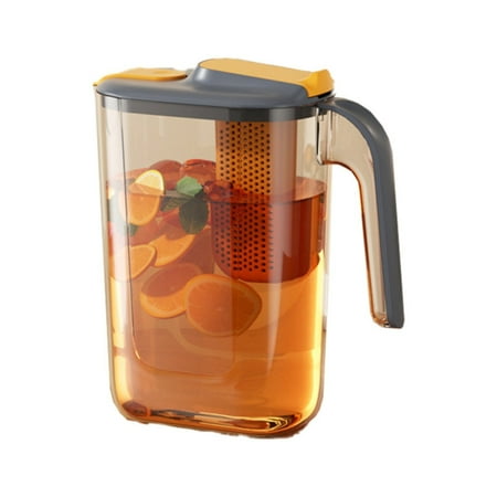 

GZQJFMY Clearance! Glass&Bottle Water Pitcher with Lid Perfect for Making Tea Juice and Cold Drink Water Jug for Hot/Cold Lemonade Juice