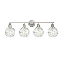 Innovations Lighting - Athens Deco Swirl - 4 Light Bath Vanity In Industrial