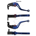 thumbnail image 2 of Blue CNC Shorty Brake Clutch Hand Levers Honda 07-14 CBR 600 RR 08-14 1000 RR, 2 of 5