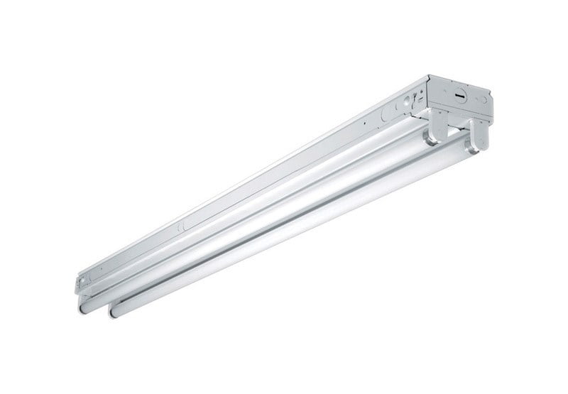 Metalux Fluorescent Strip Light 8 Ft. 120 V T12 Elect. White Ul