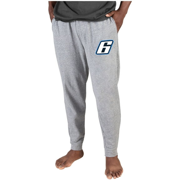 Men's Concepts Sport Gray Brad Keselowski Mainstream Cuffed Terry Pants