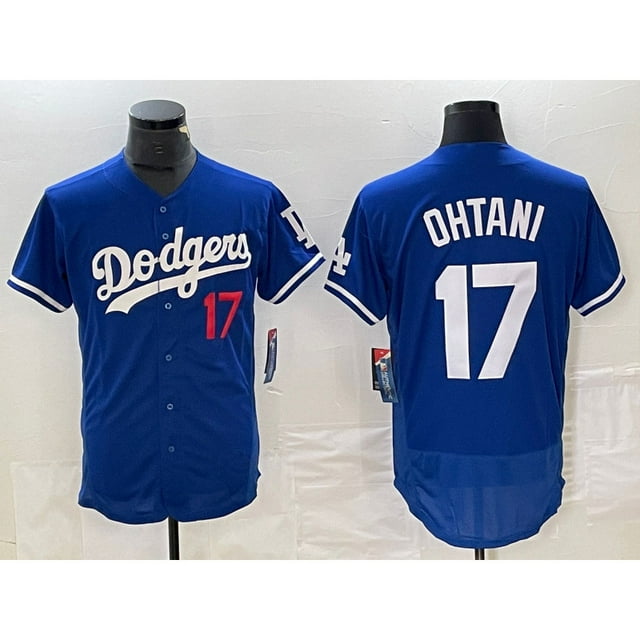 MLB Baseball Jersey Dodgers 17# OHTANI Elite Edition Embroidered Jersey Los Dodgers