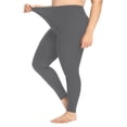thumbnail image 5 of Tummy Control leggings for women Stretch Is Comfort Cotton/Spandex Plus Size Leggings Women's Fashion Clothing Workout Soft Yoga Pants for Running, 5 of 6