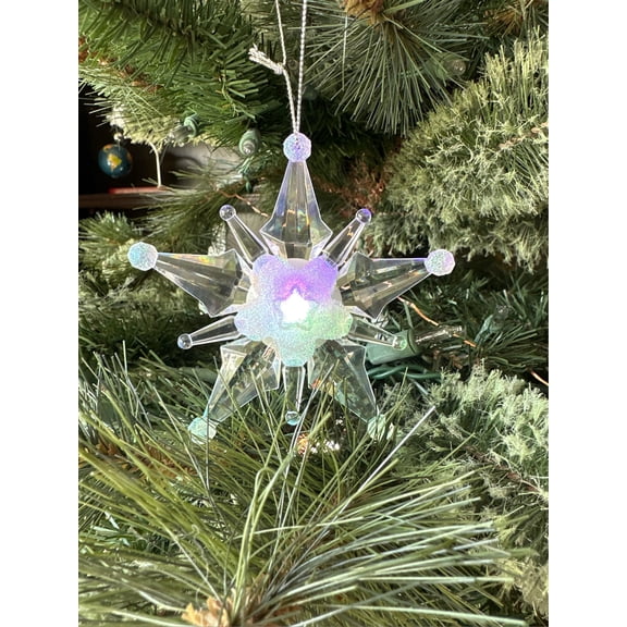 A Wish For My Best Friend Light Up Christmas Star Ornament - By Ganz