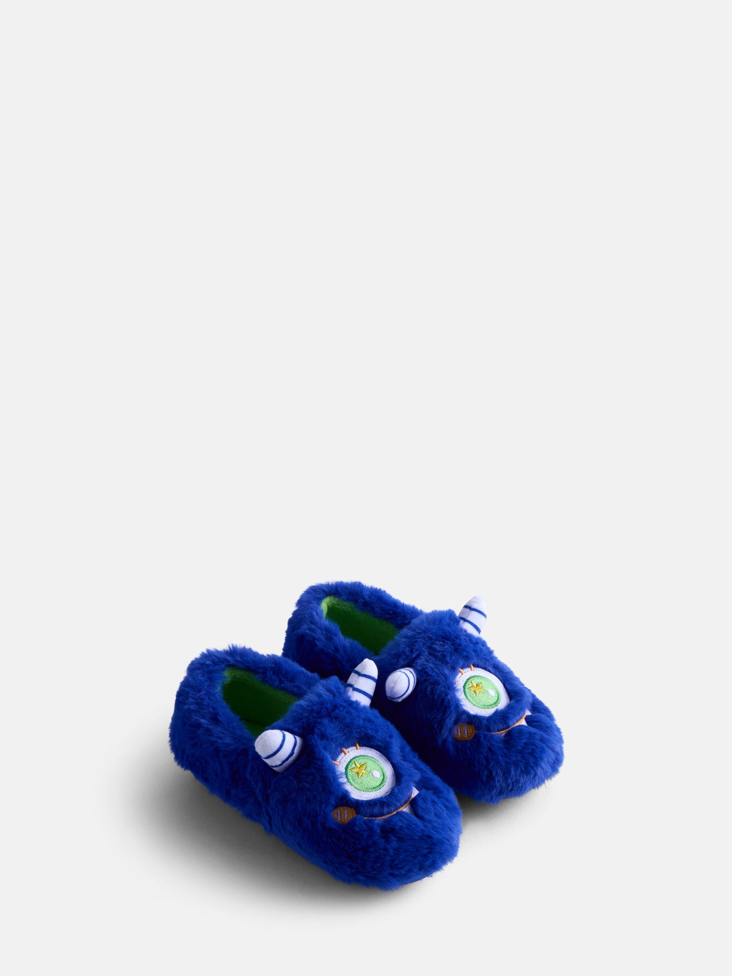 Wonder Nation Baby and Toddler Boys Monster Slippers
