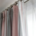 thumbnail image 4 of 1 Panel Double Layer Window Curtain, Fashion Tulle Sheer & Blackout Mix Curtains - 53'' x 63'' Bedroom Living Room Decor, 4 of 8