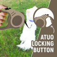 thumbnail image 4 of LIEVUIKEN Retractable Dog Leash Automatic Telescopic Tractor Dog Tape, Pet Tape 10/16 FT Durable and Convenient, with Non-Slip Handle, Suitable for Sm_Gift Of G, 4 of 4