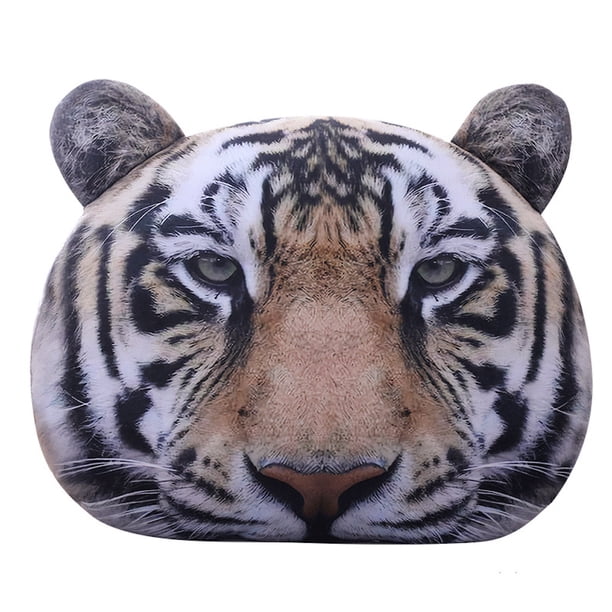Cojín de peluche con imitación de tigre para silla, sofá cama, 50 cm