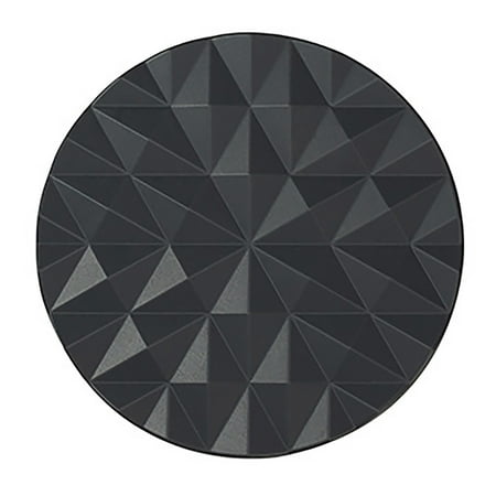 

Baiwo Silicone Coaster Textured Pattern High Temperature Resistant Oil-proof Flexible Waterproof Table Mat for Home