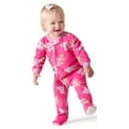 Gerber Baby & Toddler Girls Microfleece Blanket Sleeper Pajamas, 2Pack