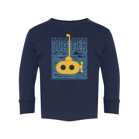

Deep Submarine Summer Long Sleeve Toddler -Image by Shutterstock 2 Toddler