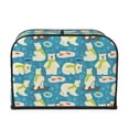 thumbnail image 2 of Fotbe Cute Polar Bear Fishing for Four Slice Toaster Cover, Fingerprint Protector, Super Soft Appliance Cover And Dust Cover,Bread Dust Cover & Fingerprint Protection, 2 of 7