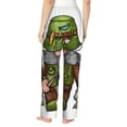 thumbnail image 3 of Daiia Fishing Gnome Women's Sleep Pant with Pockets and Drawstring,Pajama Pants-Medium, 3 of 9