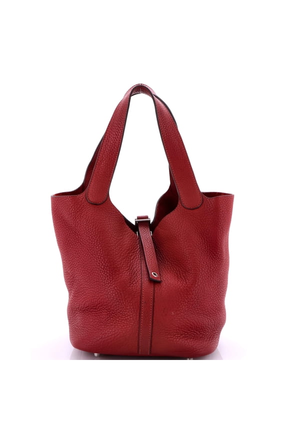 Pre-Owned Picotin Lock Bag Clemence MM By Rebag