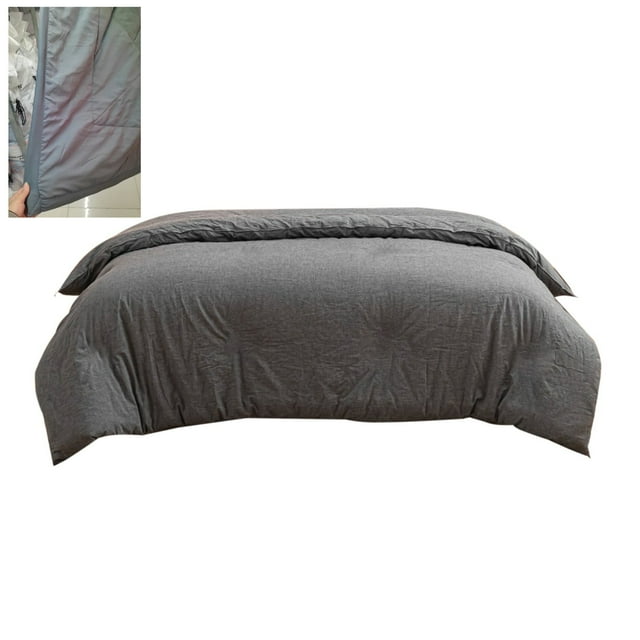 Soft Washed Microfiber Duvet Insert, All-Season Comforter Core, Lightweight Insulation, Versatile Style, For Home/Hotel Use, Year-Round Warmth, Breathable Fabric, hypoallergenic bedding alternative