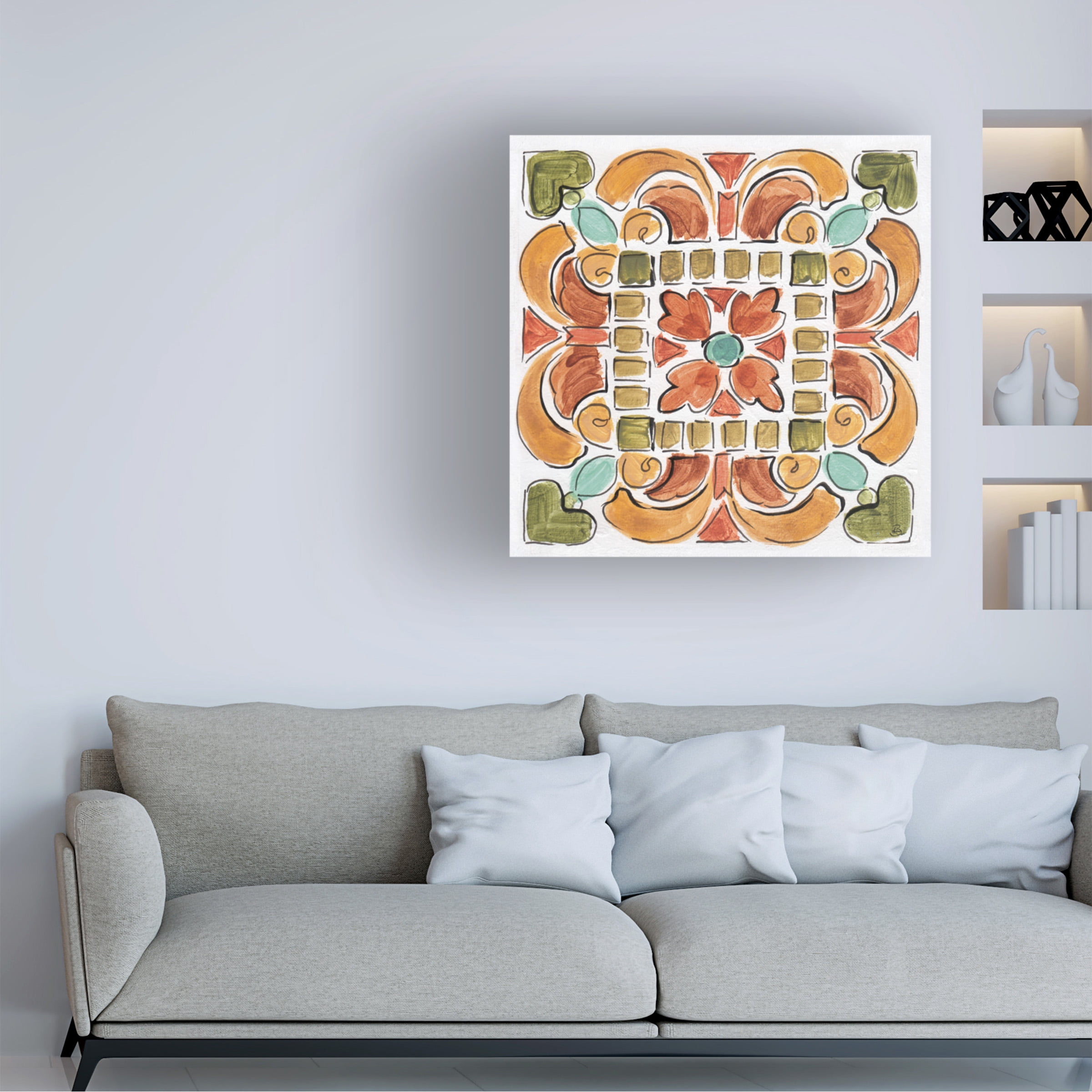 Daphne Brissonnet 'Tuscan Breeze VIII' Canvas Art