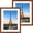 Beech wood color, variant on YMWVH 2Pack Black A4 Picture Frames - 8.27x11.69 Inch, Fits 6x8 with Mat & 8x12 Without Mat for Home Office
