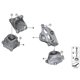 thumbnail image 2 of 22116859412 Car Right Engine Mount Motor Mount Bracket for, 2 of 5