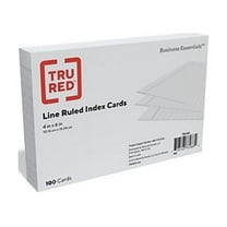 Index Card Ruld 1 Side 4x6 We, (Hardcover)
