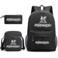 thumbnail image 1 of 3pcs/set Unspeakable Backpack Student Bag Schoolbag Black Bag, 1 of 1
