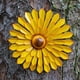 thumbnail image 2 of Decoración de pared Zulema Escultura de arte bohemio colgante capa múltiple simple Amarillo, 2 of 8