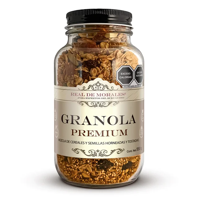 Granola Vegana Frasco Real De Morales 550 G