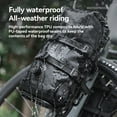thumbnail image 4 of Qunature Bikepacking Series Bike Waterproof Outdoor Storage Bag Wear-resistant & Lightweight Mesh-fabric Front Fork/Handlebar/Saddle Position Multi-position Installation Cycling Bags, 4 of 17