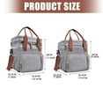 thumbnail image 5 of Insulated Outdoor Coolers Bag With Reinforced Oxford Materials Double Layer EVA Cold Retention Technology Large Capacity Picnics Essential, 5 of 8