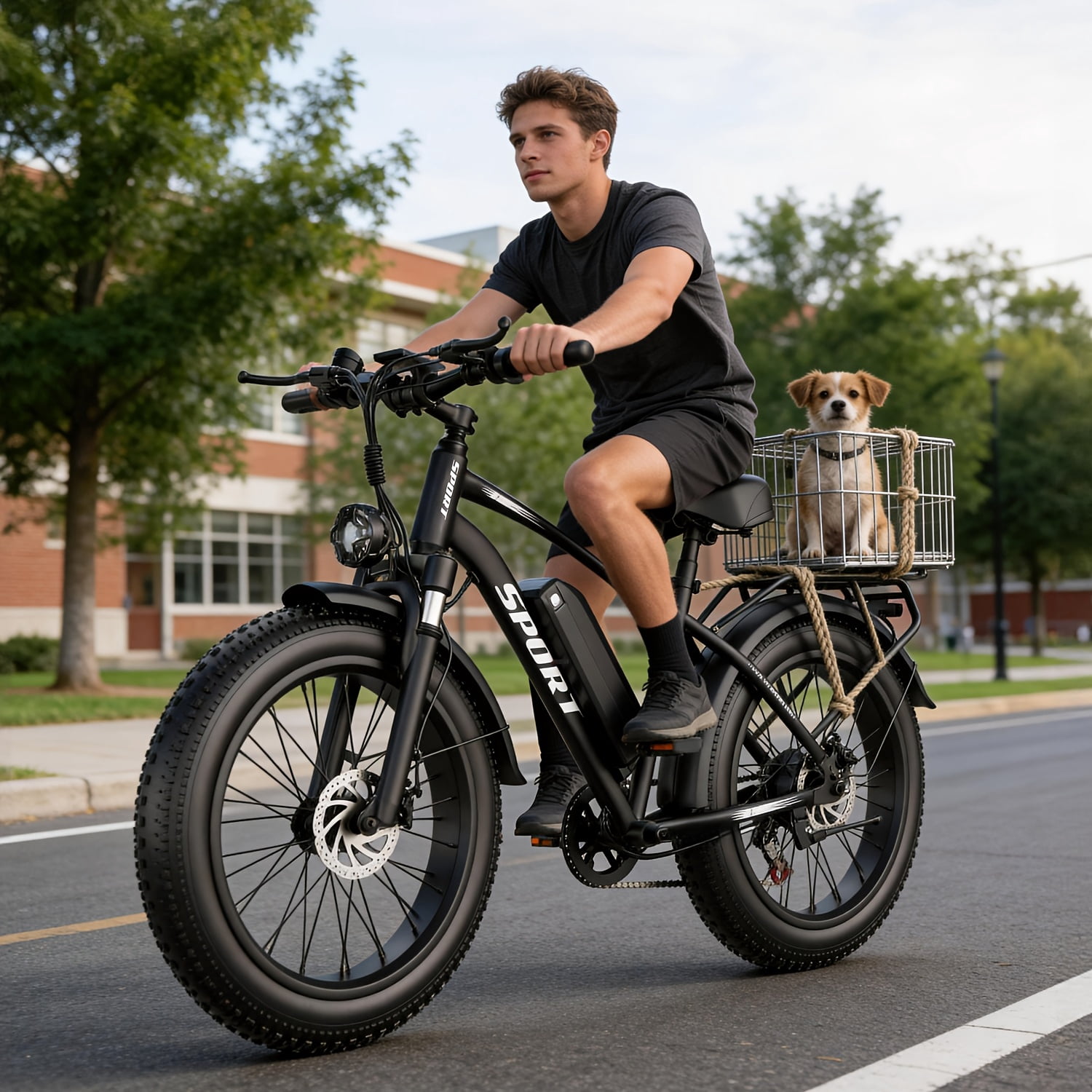 G29-26 Inch ×4 Fat Tire Electric Mountain Bike,749W Motor And 27.9MPH,54.6V 25Ah Adult Electric Off-road Bike,Electric Bicycle With A Maximum Range Of 75 Miles
