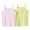 Pink, variant on Timegard Girls Clothes 2pc Cute Comfy Bow Tie Tank Top Solid Color Summer Casual Loose Camis Baby