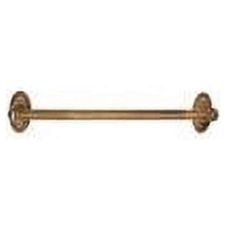 Alno Inc Classic Traditional 18'' Grab Bar with Brass Construction