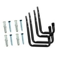 thumbnail image 2 of Transemion Outils de Rangement de Garage Organisation de Garage avec Vis pour Pneu Garage Intérieur 4 Pcs, 2 of 6