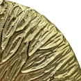 thumbnail image 4 of Bergamo Art 11" Tall Decorative Handmade Aluminum Round Flower Vase in Gold, 4 of 5
