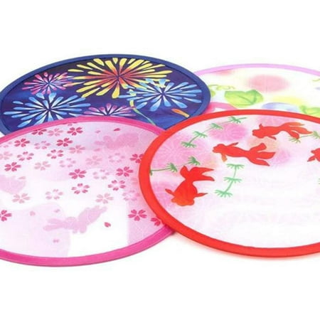 

QING SUN Hand Fan Folding Fan Fan Antique Bamboo Folding Fan Used for Party Decoration Decorative Dancing