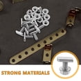 thumbnail image 3 of CATIEBYE 20 Sets Stainless Steel Bolt Kit Assortment Prevent Loosening For Various Applications, 3 of 8