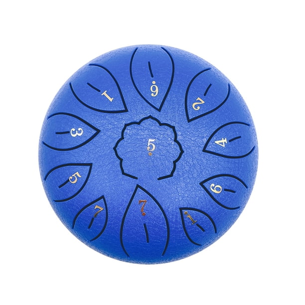 Instrumento Musical Percusión Tambor Lengua Acero 11 Tune Hand Pan 6 Pulgadas