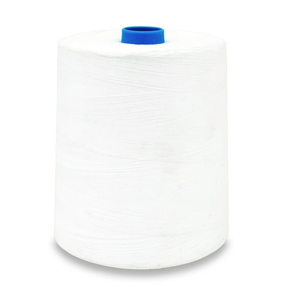 Janome White Embroidery Bobbin Thread 20,000 Meter Cone