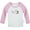 Long Pink Raglan T-shirt, variant on Bee Be Happy Novelty T shirt For Baby, Newborn Babies T-shirts, Infant Tops, 0-24M Kids Graphic Tees Clothing (Long Pink Raglan T-shirt, 0-6 Months)