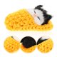 thumbnail image 3 of Estrella durmiendo gato en zapatilla muñeca juguete mini gatito en zapato con maullidos sonidos decoración juguete de mano regalo para niños niñas (amarillo), 3 of 5